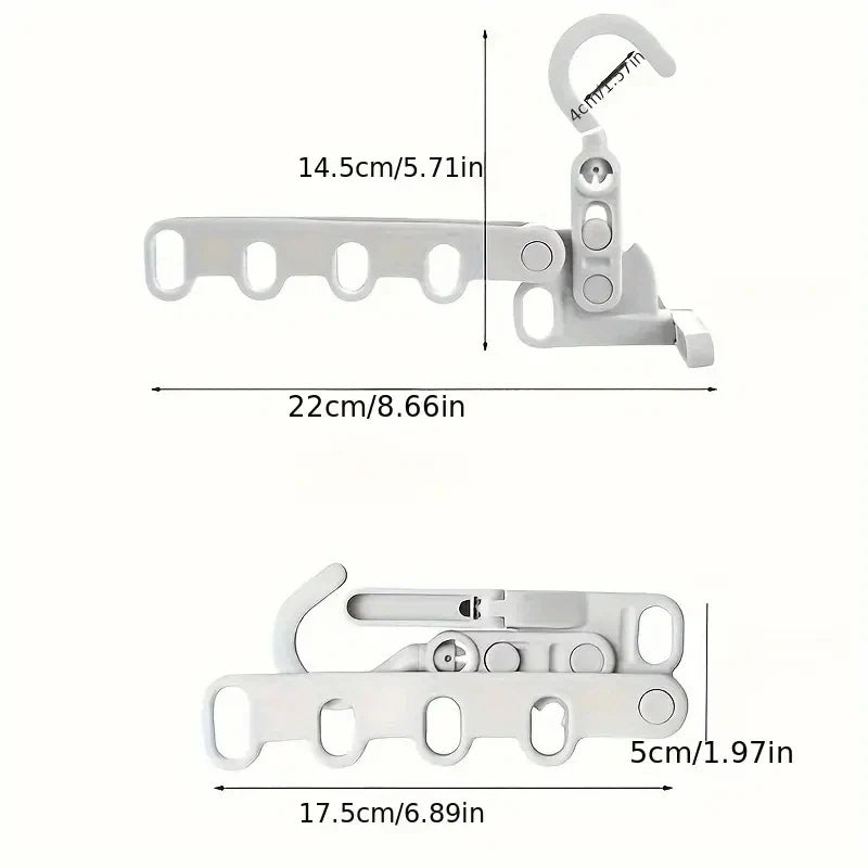 Folding Hanger Rack – Heavy Duty Clothes Storage Organizer Folding Hanger Rack Qme
