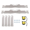 Stainless Steel Wheel Alignment Tool Plate – Cars & Trucks Wheel Alignment Tool Qme With 2 Tapes