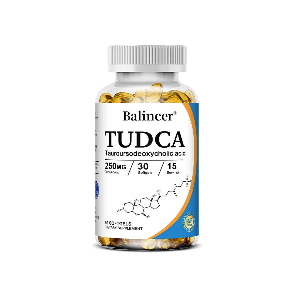 TUDCA Capsules – Liver & Gallbladder Wellness Support | Balincer Wellness Supplement Qst 30 count-1 bottle