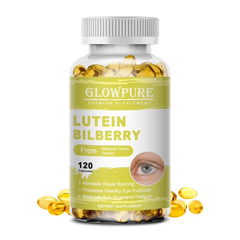 Vision Eye Health Supplement – Lutein, Zeaxanthin & Bilberry Eye Health Supplement Qst 120pcs 4 bottles