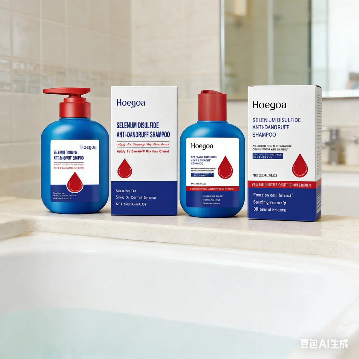 Hoegoa Selenium Sulfide Shampoo – Anti-Dandruff & Oil Control Anti-Dandruff Shampoo Qst