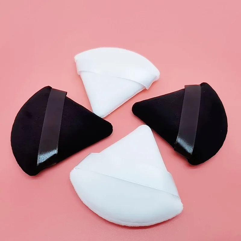 Velvet Powder Puffs Soft Lightweight Makeup Sponge 6-Pack Makeup Powder Puff Qme