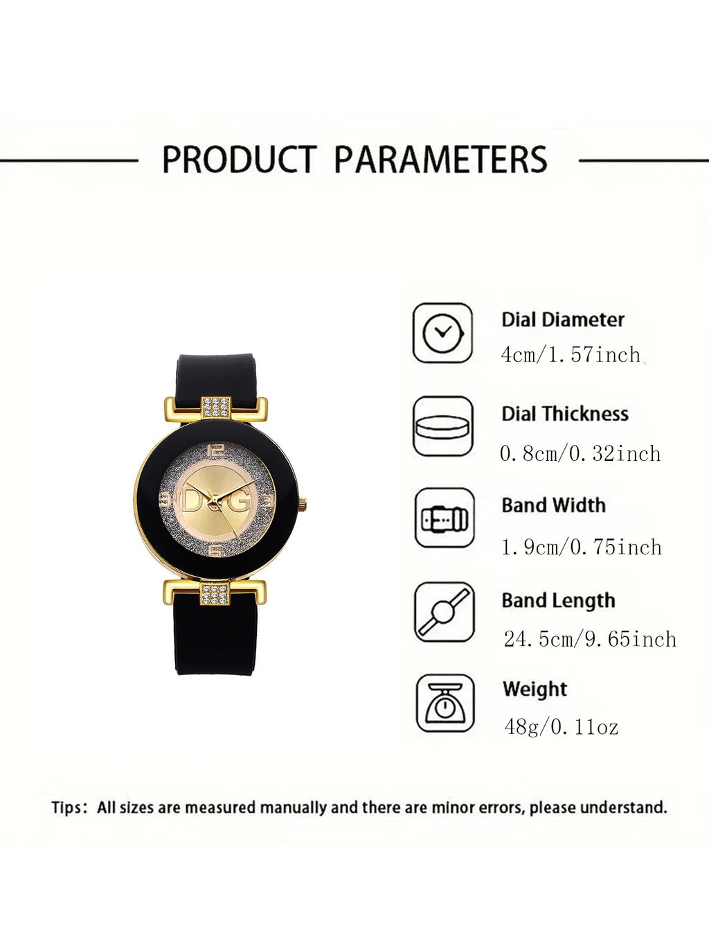 Men's Diamond Dial Silicone Digital Quartz Watch | 3 Colors Digital Quartz Watch Qme