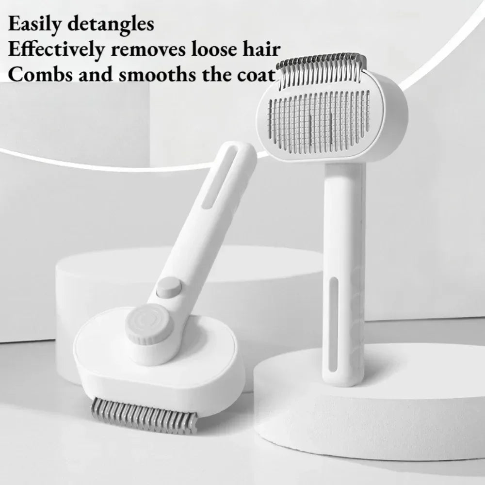Professional Cat Deshedding Brush – All Hair Types | Qme Cat Deshedding Brush Qme
