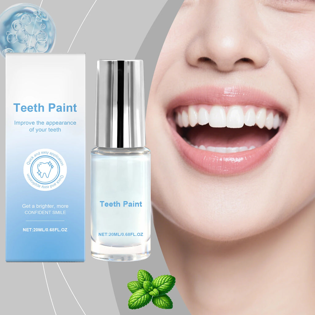 Teeth Whitening Paint Kit – Natural Stain Removal Gel Teeth Whitening Kit Qst