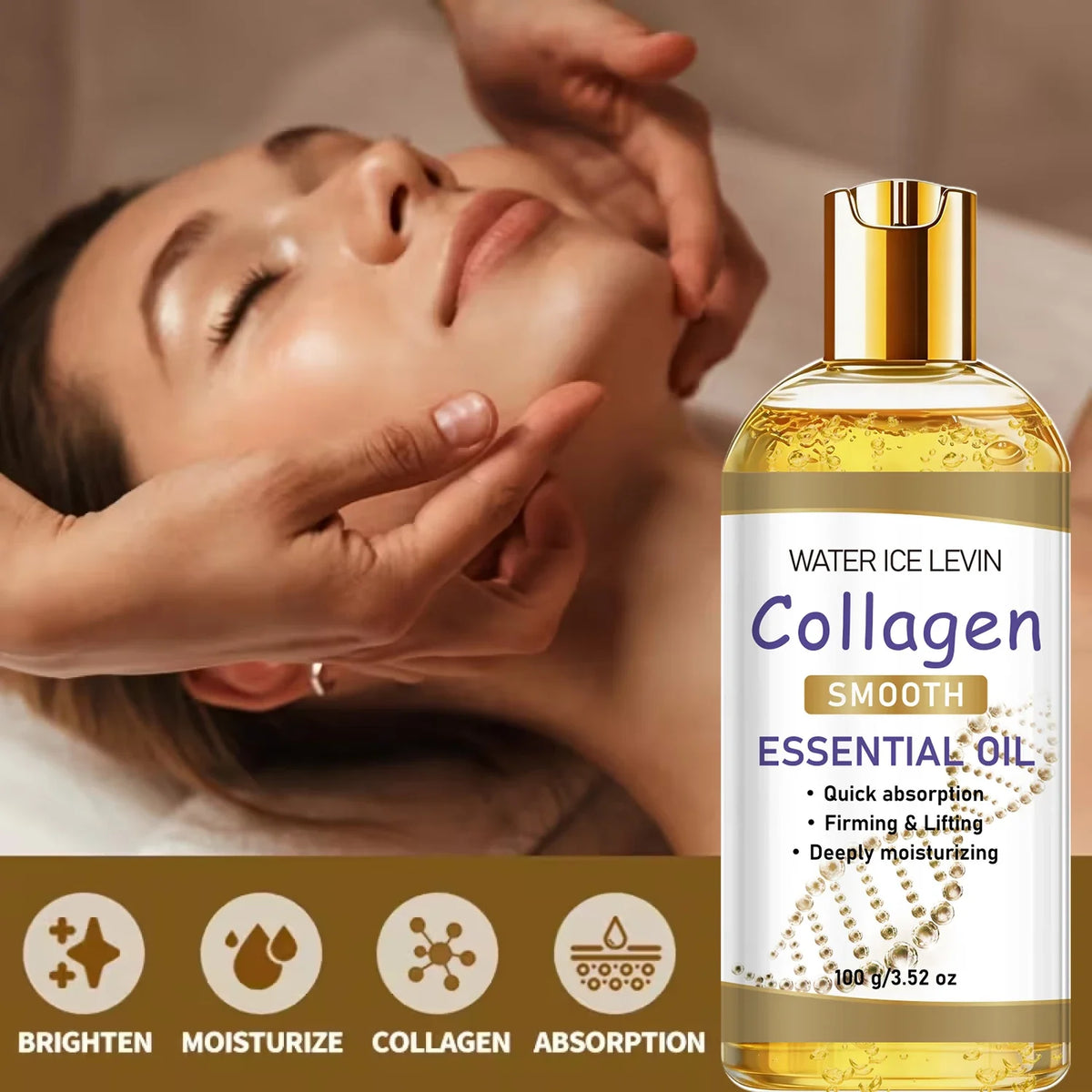 Collagen Body Oil – Firming, Lifting & Deep Moisturizing Collagen Body Oil Qme