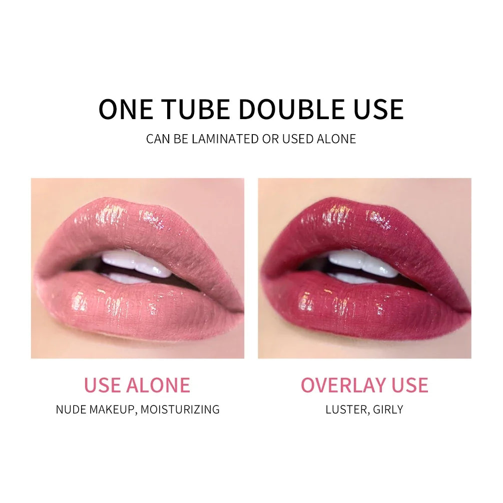 QIBEST Moisturizing Plumping Lip Gloss Tint – Natural & Nutritious Plumping Lip Gloss Qme