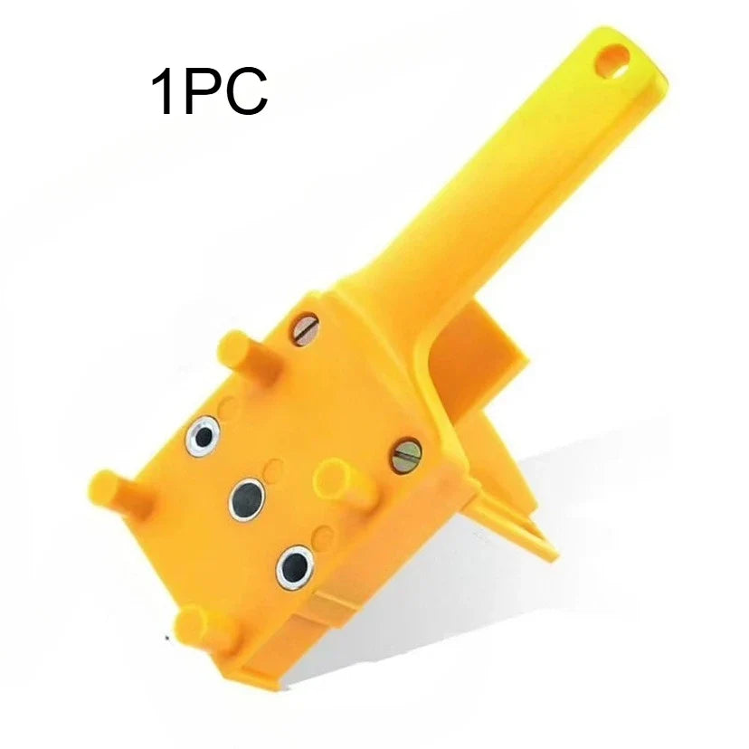 Wood Drilling Locator Jig – Handheld Hole Punch Guide Tool Woodworking Drill Jig Qme 1PC