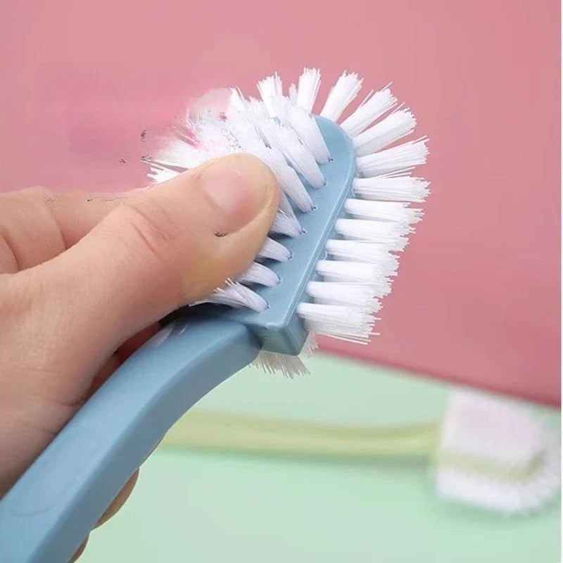 5-Sided Shoe Brush – Soft & Firm Multi-Purpose Cleaning Tool Shoe Cleaning Brush Qme
