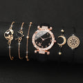Women's Quartz Watch | Simple Leather Strap | Fashion Gift Women's Quartz Watch Qme black No