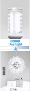 E14 LED Bulb 5W SMD2835 Ceramic Warm Cool White – 10 Pack LED Light Bulb Qme Cool White 10 pcs
