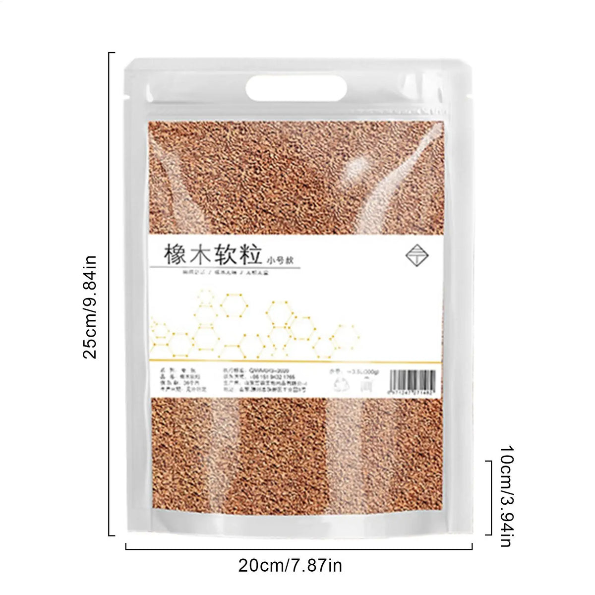 Oak Cork Hamster & Gerbil Bedding Substrate – Natural Nesting Small Animal Bedding Qme