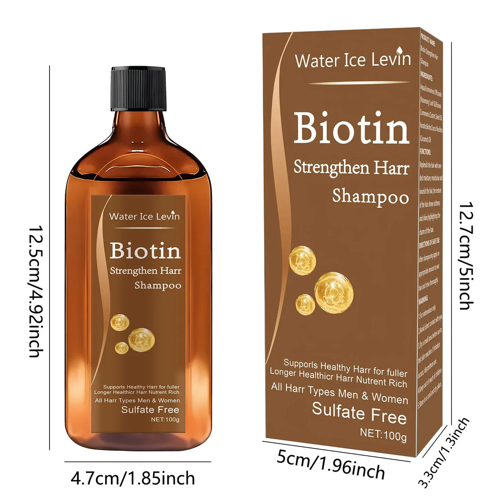 Biotin Hair Growth Shampoo – Thickening for Men & Women Biotin Hair Shampoo Qme