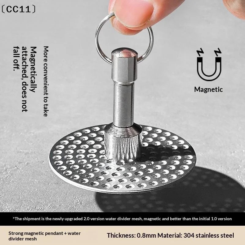 Magnetic Espresso Puck Screen – Universal 51/55mm Filter Mesh Espresso Accessory Qme
