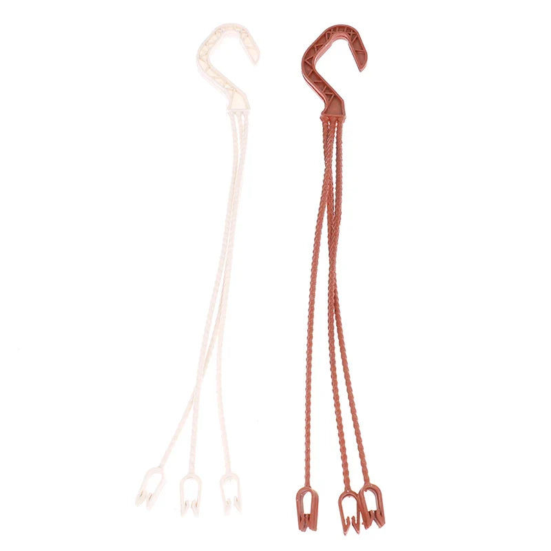 Plant Hanger Hooks & Basket Chains for Flower Pots – 10 Pack Hanging Basket Chain Qme
