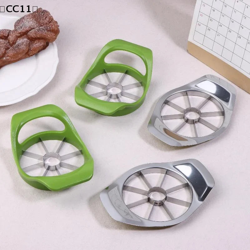 Stainless Steel Apple Cutter & Divider – Comfort Handle Apple Cutter & Slicer Qme