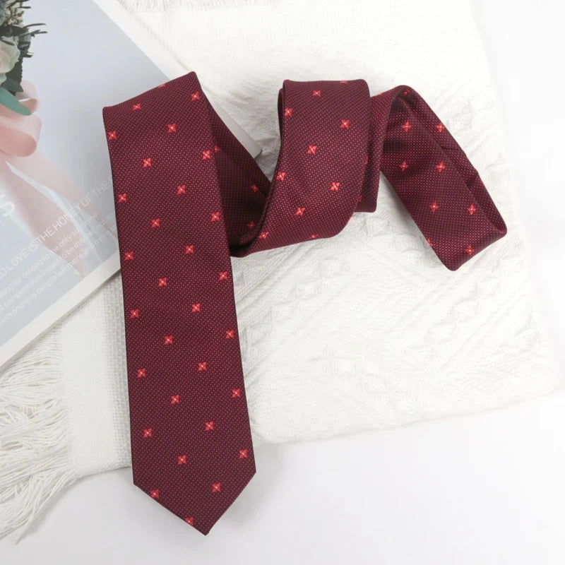 Men's Burgundy Flower Bow Tie | Formal Polyester Bowtie Flower Bow Tie Qme