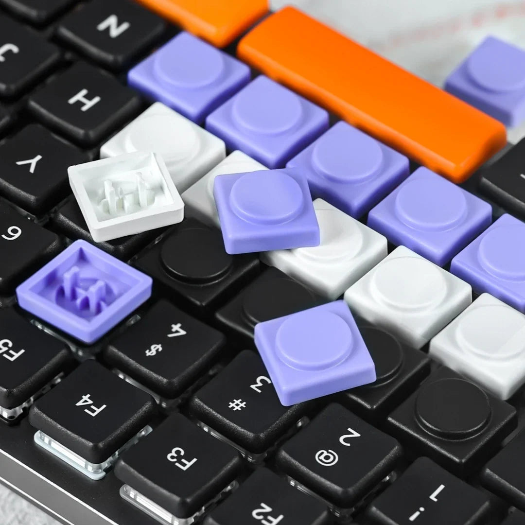 CFX-UP Low Profile PBT Keycaps – Kailh Chocolate 1350 Switch Mechanical Keyboard Keycaps Qme