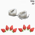 Silicone Strawberry Mousse Cake Mold | 29.5x17cm Baking Mold Silicone Baking Mold Qme A7