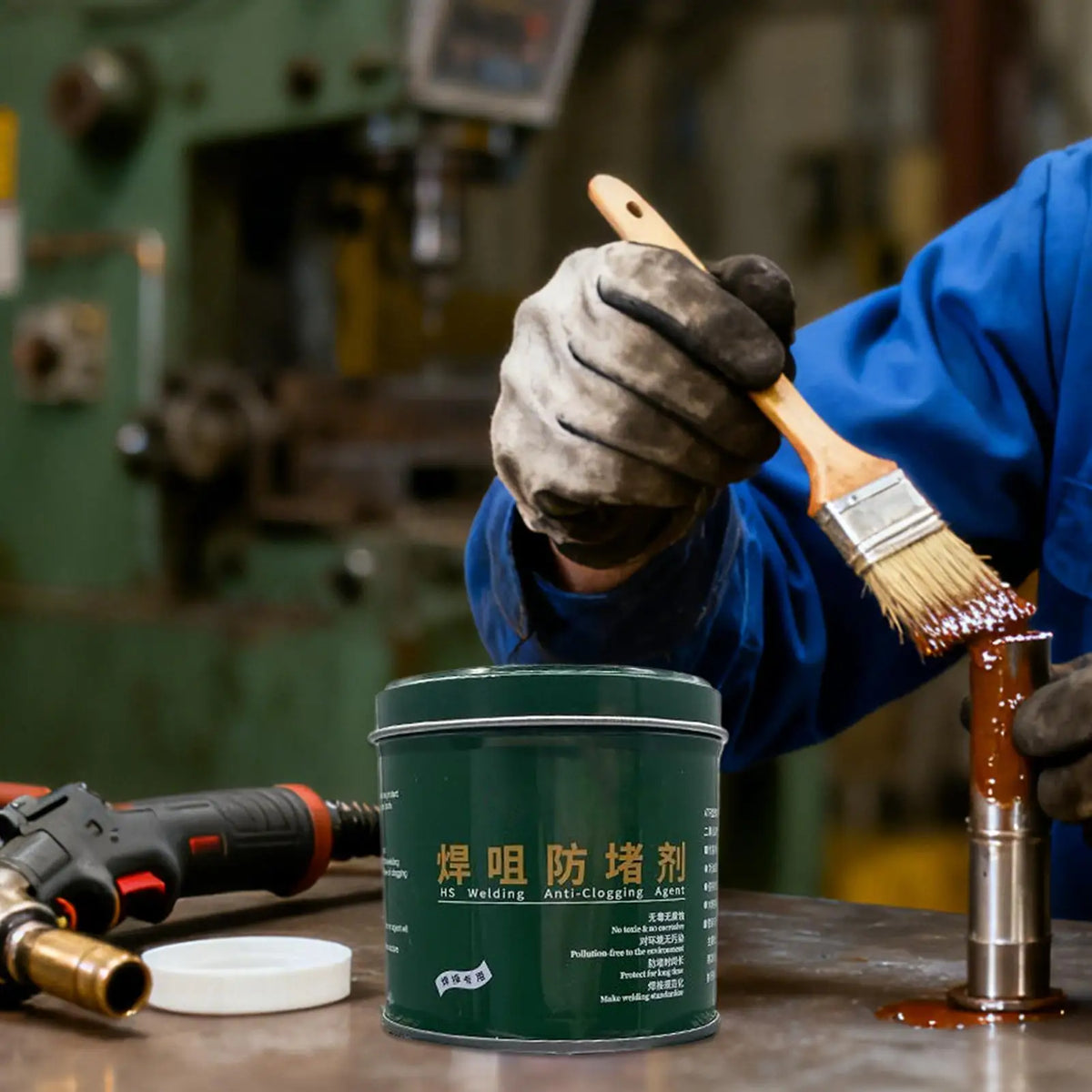 Welding Tip Gel Cleaner Paste 200g – MIG TIG Nozzle Anti-Spatter Welding Nozzle Gel Qme