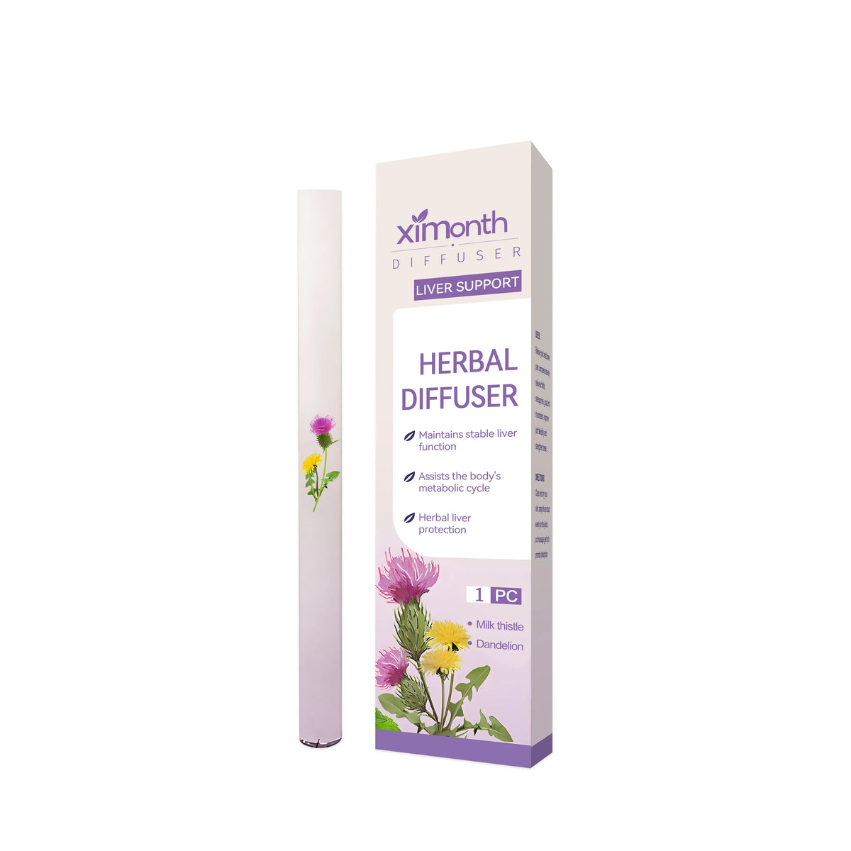 South Moon Herbal Aromatherapy Diffuser Pen 4-in-1 Energizing Stick Aromatherapy Inhaler Pen Qst 1PC boxed 3