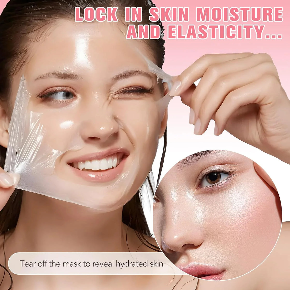 REAROYA Collagen Overnight Peel-Off Facial Mask 75ml Collagen Face Mask Qst