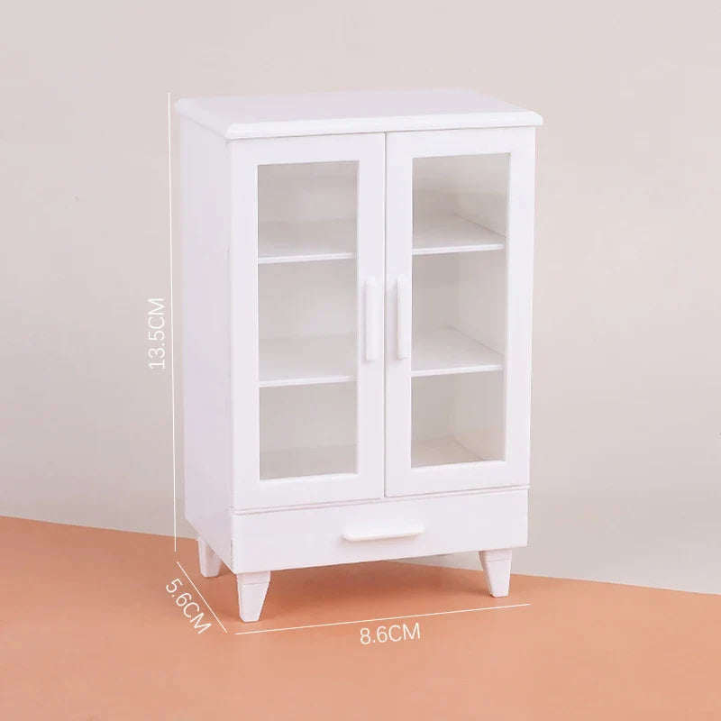 1:12 Dollhouse Miniature Locker Furniture Accessory Set Dollhouse Furniture Set Qme