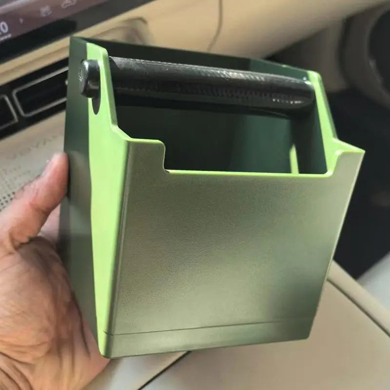 Espresso Knock Box Coffee Grounds Dump Bin | Anti-Slip Espresso Knock Box Qme A3