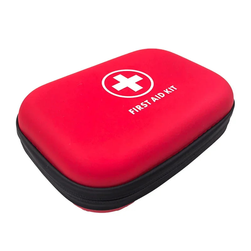 Compact Hard-Case First Aid Kit Bag with Carabiner Clip First Aid Kit Bag Qme