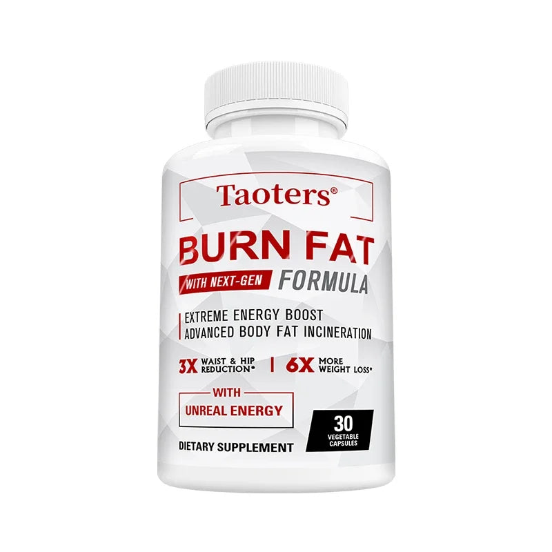 Taoters Metabolism Capsules – Energy, Digestion & Body Support Metabolism Supplement Qst 30 count-1 bottle