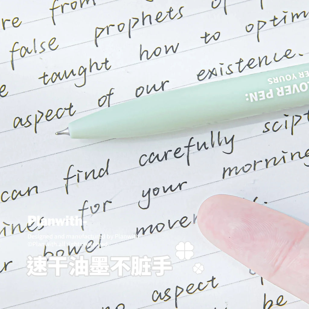 TIANZI 0.5mm Needle Tip Gel Ink Pens – Blue & Green Gel Ink Pens Qme