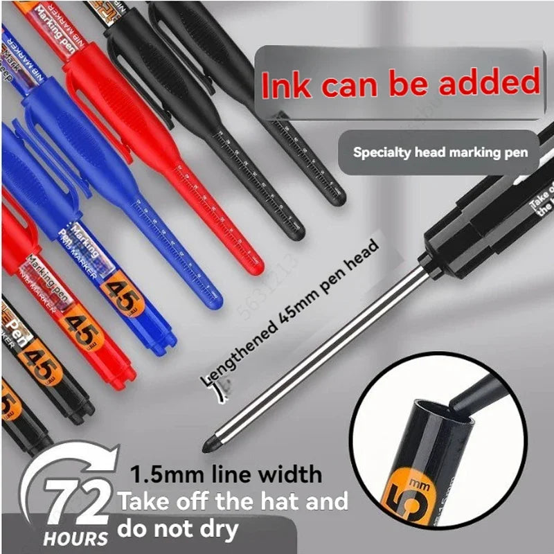 Waterproof Deep Hole Marker Pen – Tile & Carpentry | Qme Deep Hole Marker Pen Qme