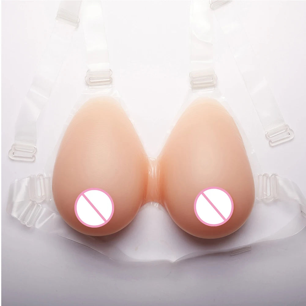 Silicone Breast Forms Self-Adhesive A–G Cup | 1 Pair Silicone Breast Forms Qst