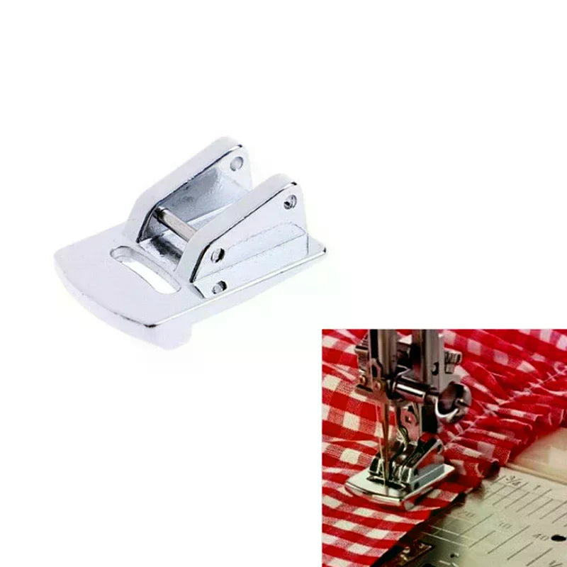 Silver Rolled Hem Presser Foot for Home Sewing Machines Sewing Presser Foot Qme