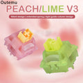 Outemu Silent Peach V3 & Lemon Switches – Pre-Lubed Mechanical Keyboard Switches Qme peach 30PCS