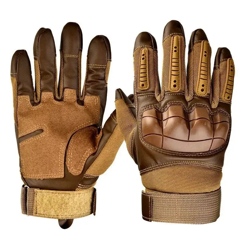 Tactical Full Finger Military Gloves – Anti-Slip Touchscreen Tactical Gloves Qme