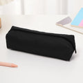 Mini Zipper Pencil Case | Small Fabric Pen Bag for School Zipper Pencil Case Qme Black