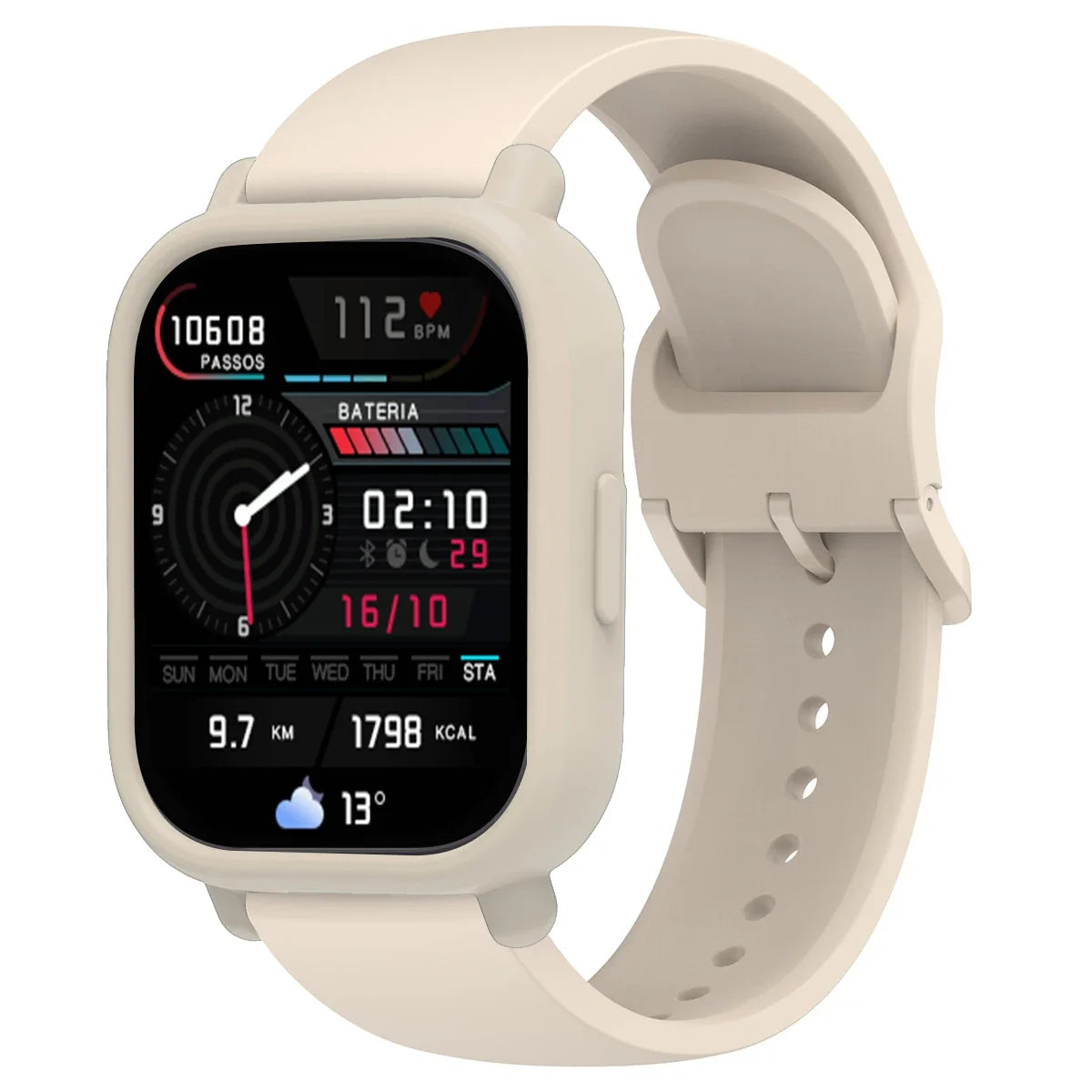 Silicone Strap & Case for Redmi Watch 5 Lite & Active – 37 Colors Smartwatch Strap Qme Be Redmi Watch5 Active