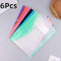 A4 Expandable Binder Pocket Folders 6–12 Pack | Qme Organizer Binder Pocket Folders Qme A6Pcs