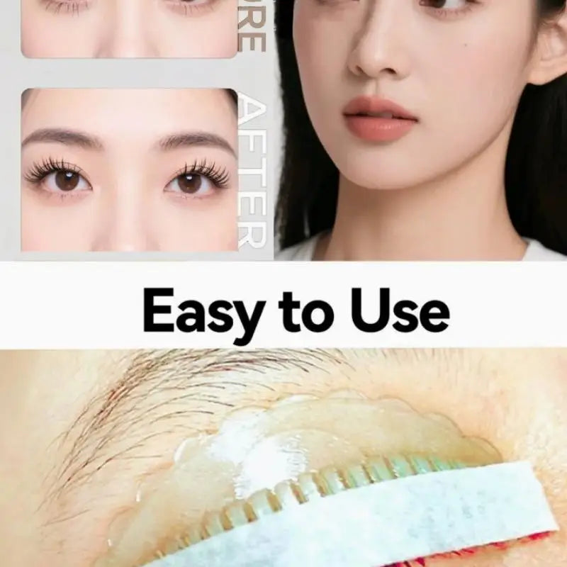 Eyelash Perm Papers & Reusable Lifting Rods for Perfect Curls Lash Lift Kit Qme