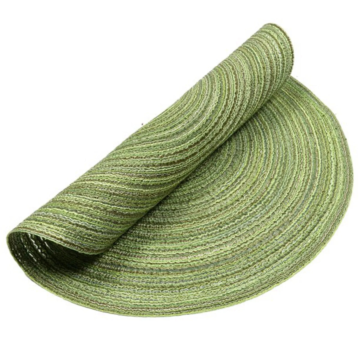 Round Anti-Slip Woven Dining Mat – Diatom Mud, 15 Inch Dining Table Mat Qme