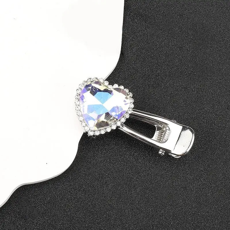 Y2K Pink Rhinestone Butterfly Bow Hair Clips – Korean Barrettes Hair Clip Barrette Qst A7