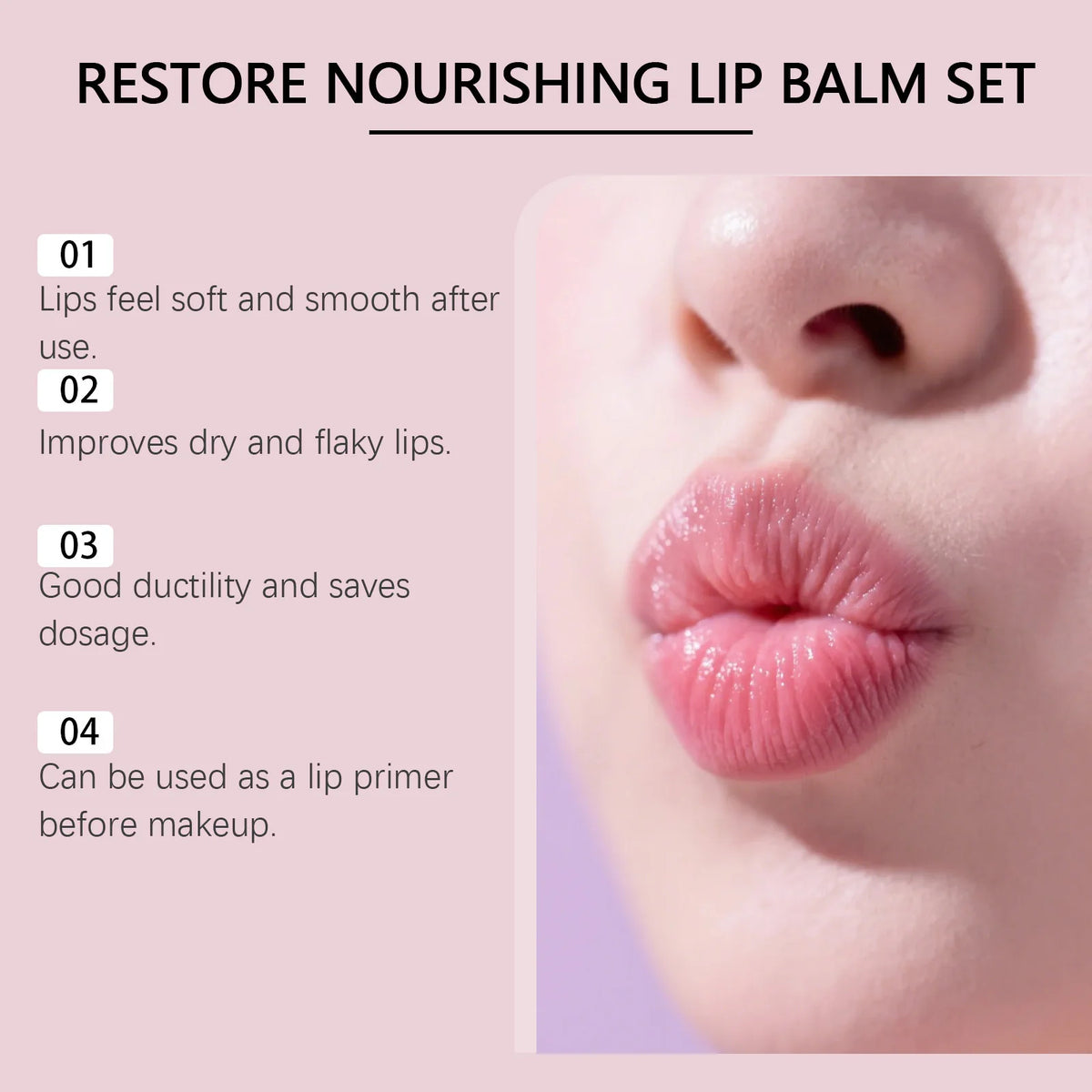 Eelhoe Christmas Moisturizing Lip Balm Set – Shine & Hydration Lip Balm Set Qst
