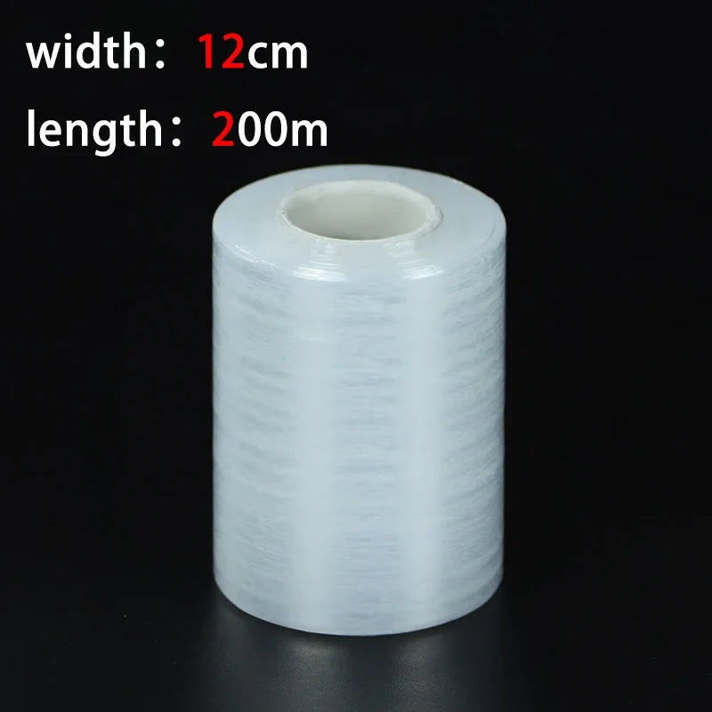 PE Stretch Film 200M Small Roll – Sealing & Packaging Wrap Stretch Wrap Film Qme 120mm