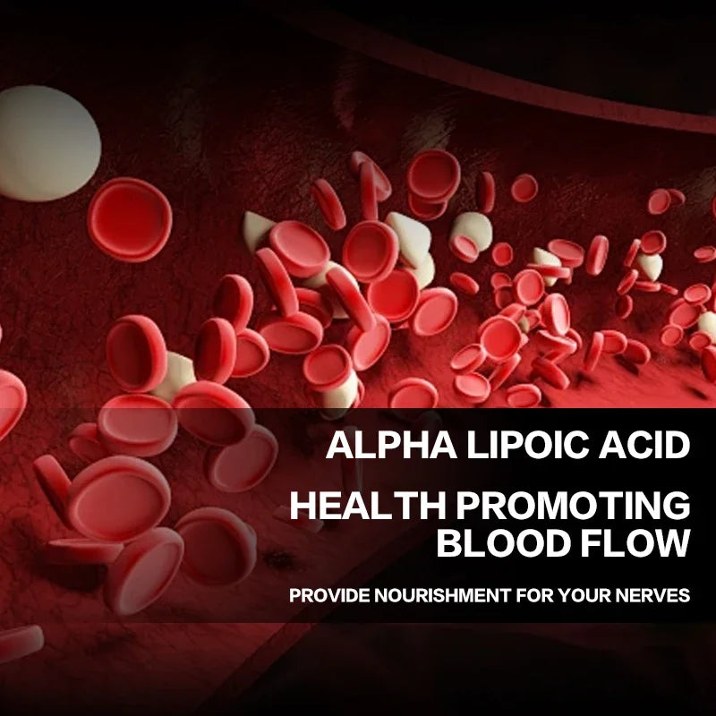 Alpha Lipoic Acid 600mg – Brain, Heart & Nerve Support Antioxidant Supplement Qst