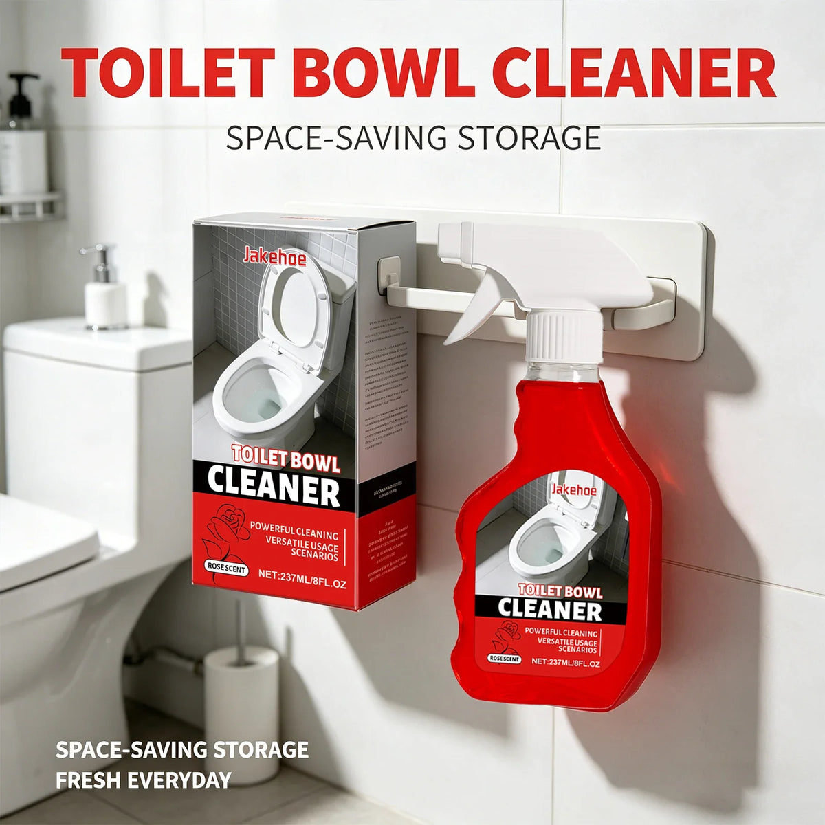 Toilet Bowl Cleaning Spray – Scale Remover & Odor Control Toilet Bowl Cleaner Qme
