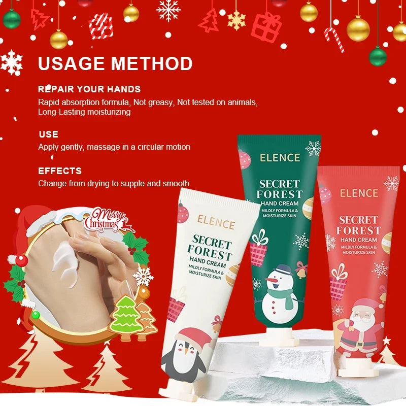 Christmas Hand Cream – Moisturizing, Nourishing & Brightening Hand Cream Qme