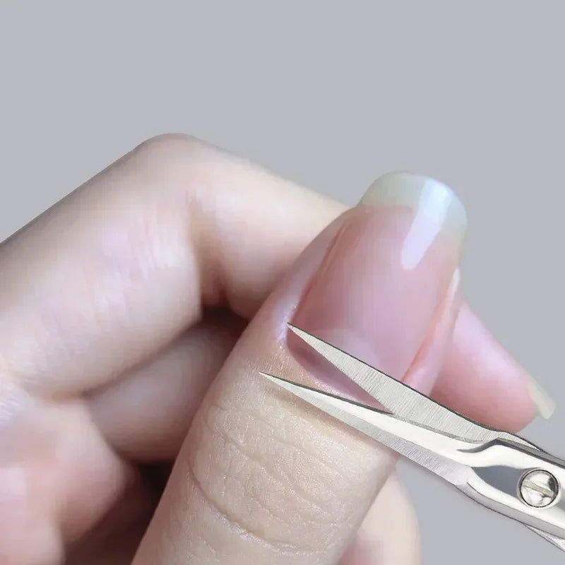 Cuticle Nippers & Nail Clipper Trimmer – Stainless Steel Cuticle Nipper Tool Qme