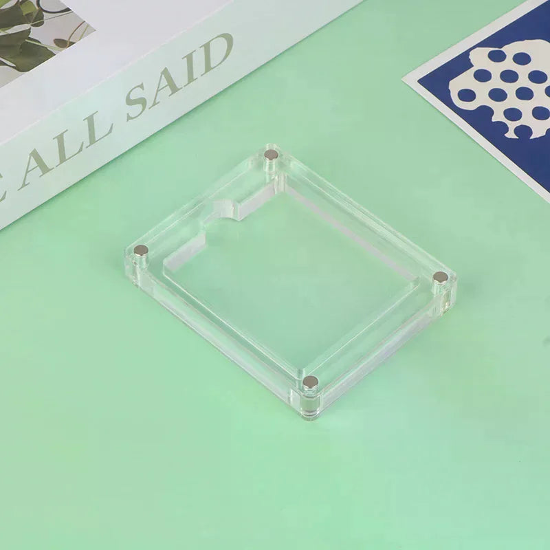 Game Boy GB GBC Cartridge Transparent Acrylic Display Case Cartridge Display Case Qme
