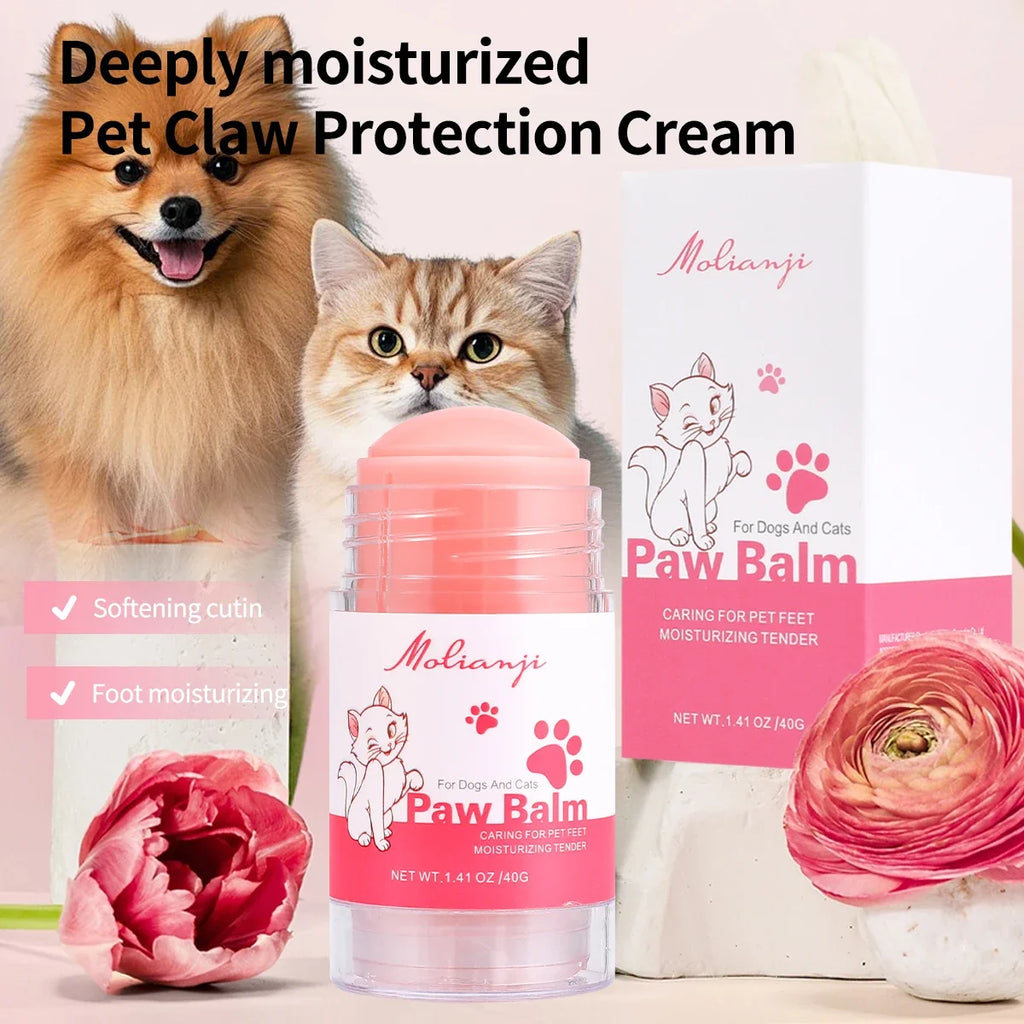 Pet Paw & Claw Moisturizing Cream for Cats & Dogs | Qme Pet Paw Cream Qme